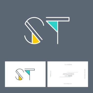 satır ortak harf logo St