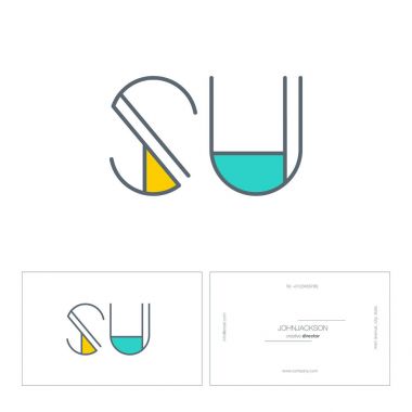 ortak harf logo Su hattı