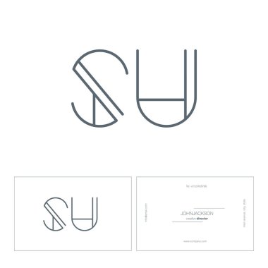 ortak harf logo Su hattı