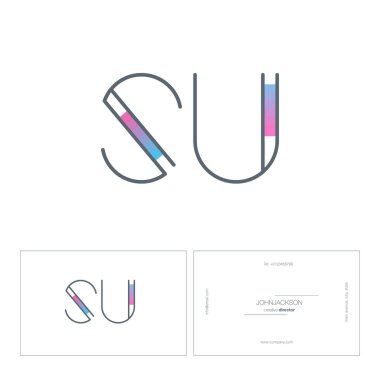 ortak harf logo Su hattı