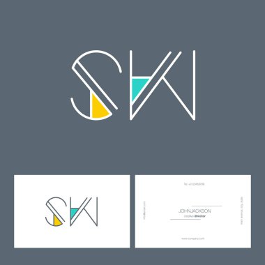 satır ortak harf logo Sw