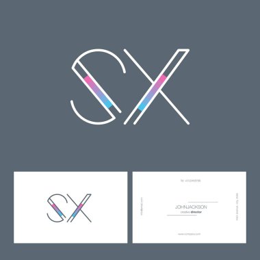 satır ortak harf logo Sx