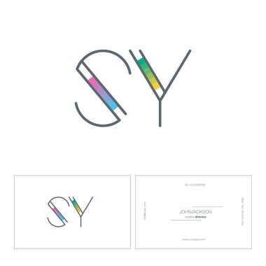 satır ortak harf logo Sy