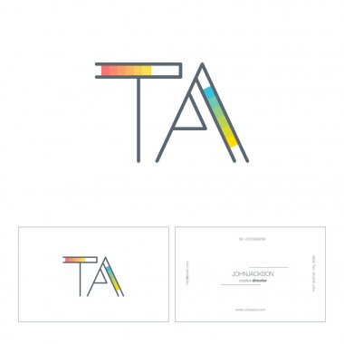 satır ortak harf logo Ta