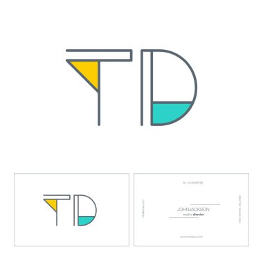 satır ortak harf logo td