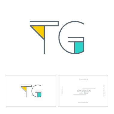 ortak harf logo satır tg