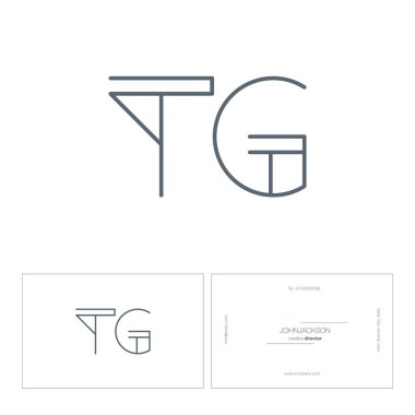 ortak harf logo satır tg