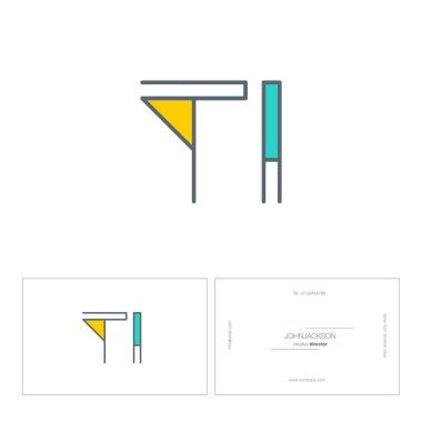 satır ortak harf logo ti