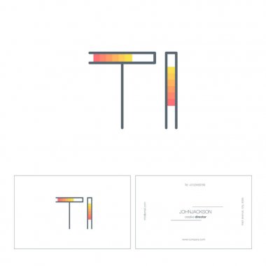 satır ortak harf logo ti