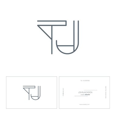 satır ortak harf logo tj