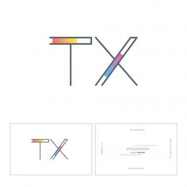 ortak harf logo satır tx