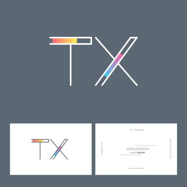 ortak harf logo satır tx