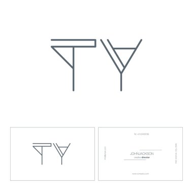 satır ortak harf logo ty