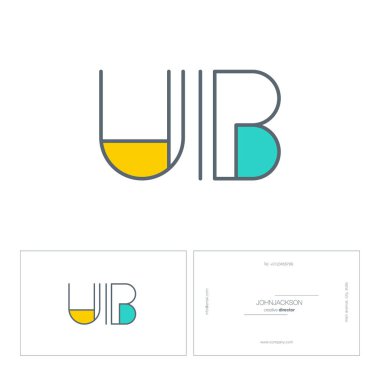 satır ortak harf logo ub