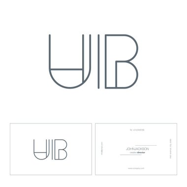 satır ortak harf logo ub