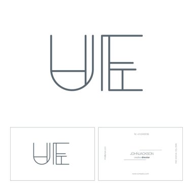 satır ortak harf logo ue