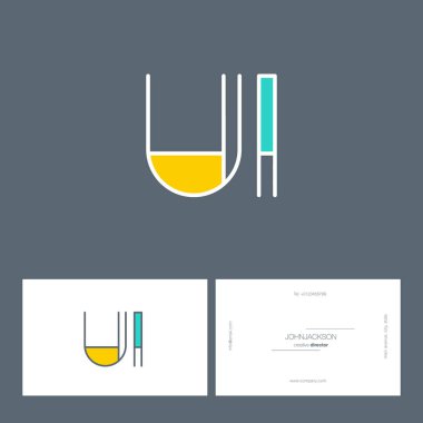 çizgi harf logosu UI