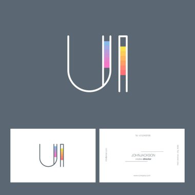 çizgi harf logosu UI