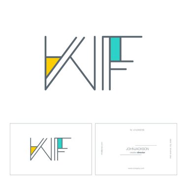 satır ortak harf logo Wf 