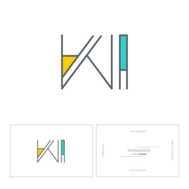 satır ortak harf logo Wi 