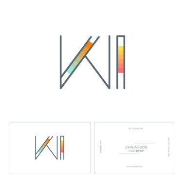 satır ortak harf logo Wi 