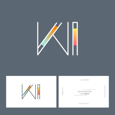 satır ortak harf logo Wi 