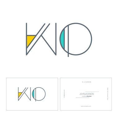 satır ortak harf logo Wo