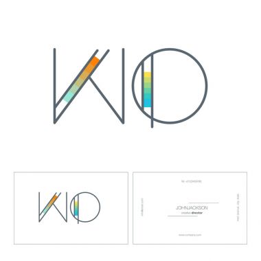 satır ortak harf logo Wo