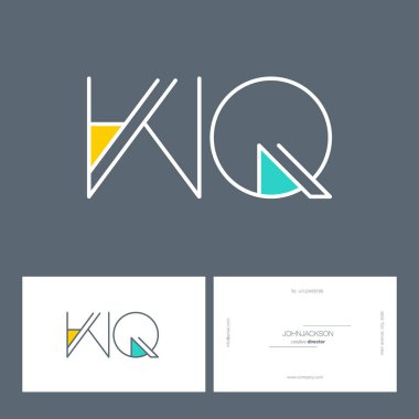 satır ortak harf logo Wq