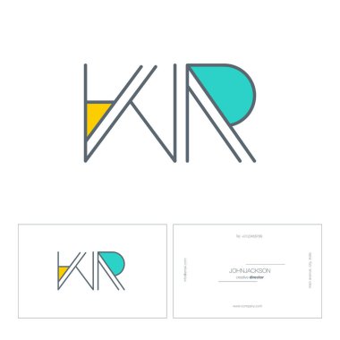 satır ortak harf logo Wr