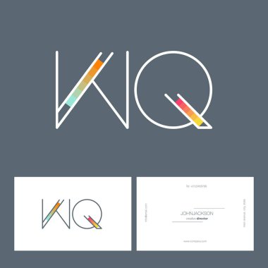 satır ortak harf logo Wq