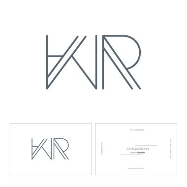 satır ortak harf logo Wr