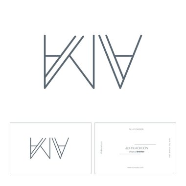 satır ortak harf logo Wv