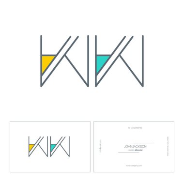 satır ortak harf logo Ww