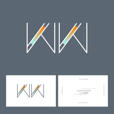 satır ortak harf logo Ww