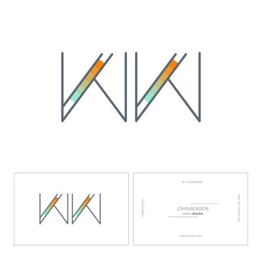 satır ortak harf logo Ww