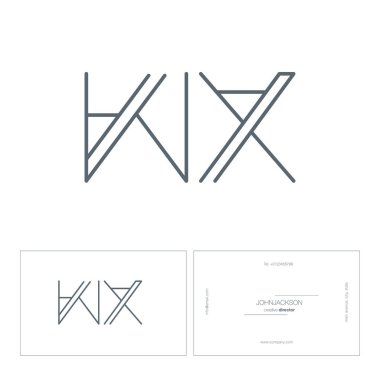 satır ortak harf logo Wx