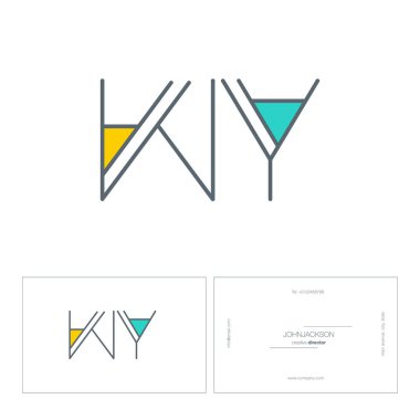 satır ortak harf logo Wy