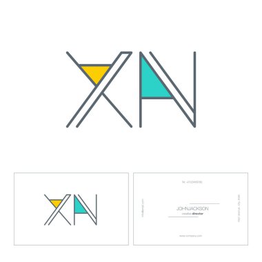 Satır ortak logo X n