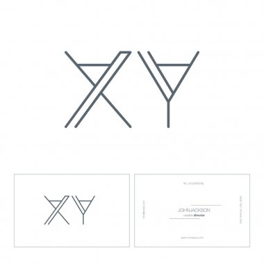 Satır ortak logo X y