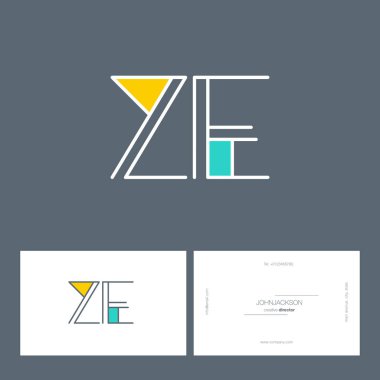 satır ortak harf logo Ze 