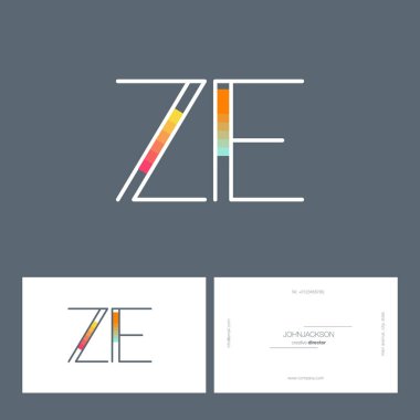 satır ortak harf logo Ze 