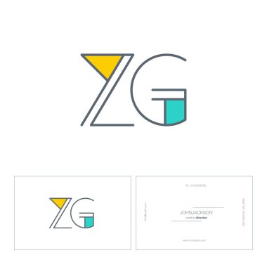 satır ortak harf logo Zg