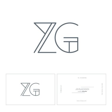 satır ortak harf logo Zg