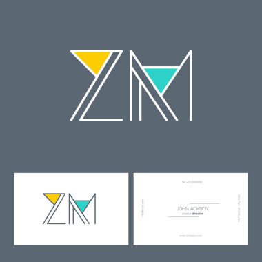 satır ortak harf logo Zm