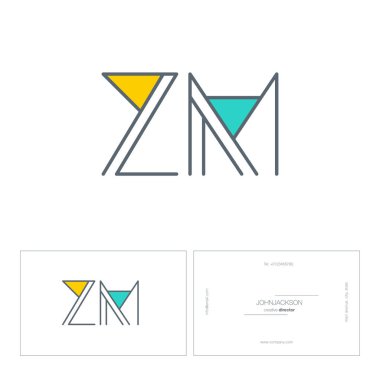 satır ortak harf logo Zm