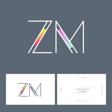 satır ortak harf logo Zm