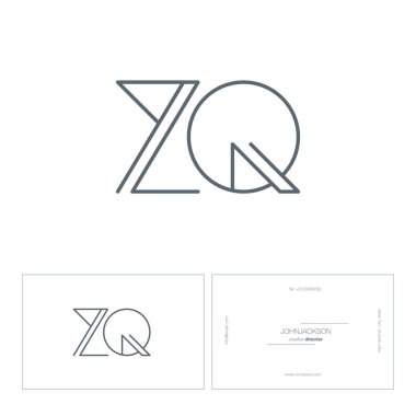 satır ortak harf logo Zq