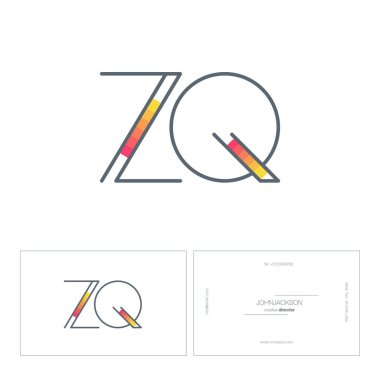 satır ortak harf logo Zq