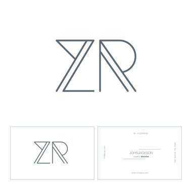 satır ortak harf logo Zr